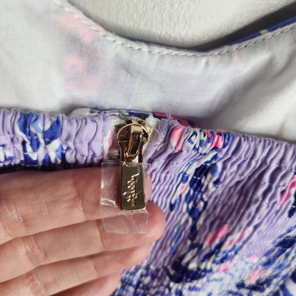 NWT Lilly Pulitzer Fit and Flare Devyn Dress, Size 2 - Picture 5 of 11